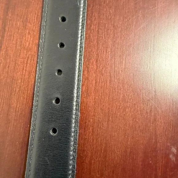 Gucci two-tone leather belt - Picture 5 of 7